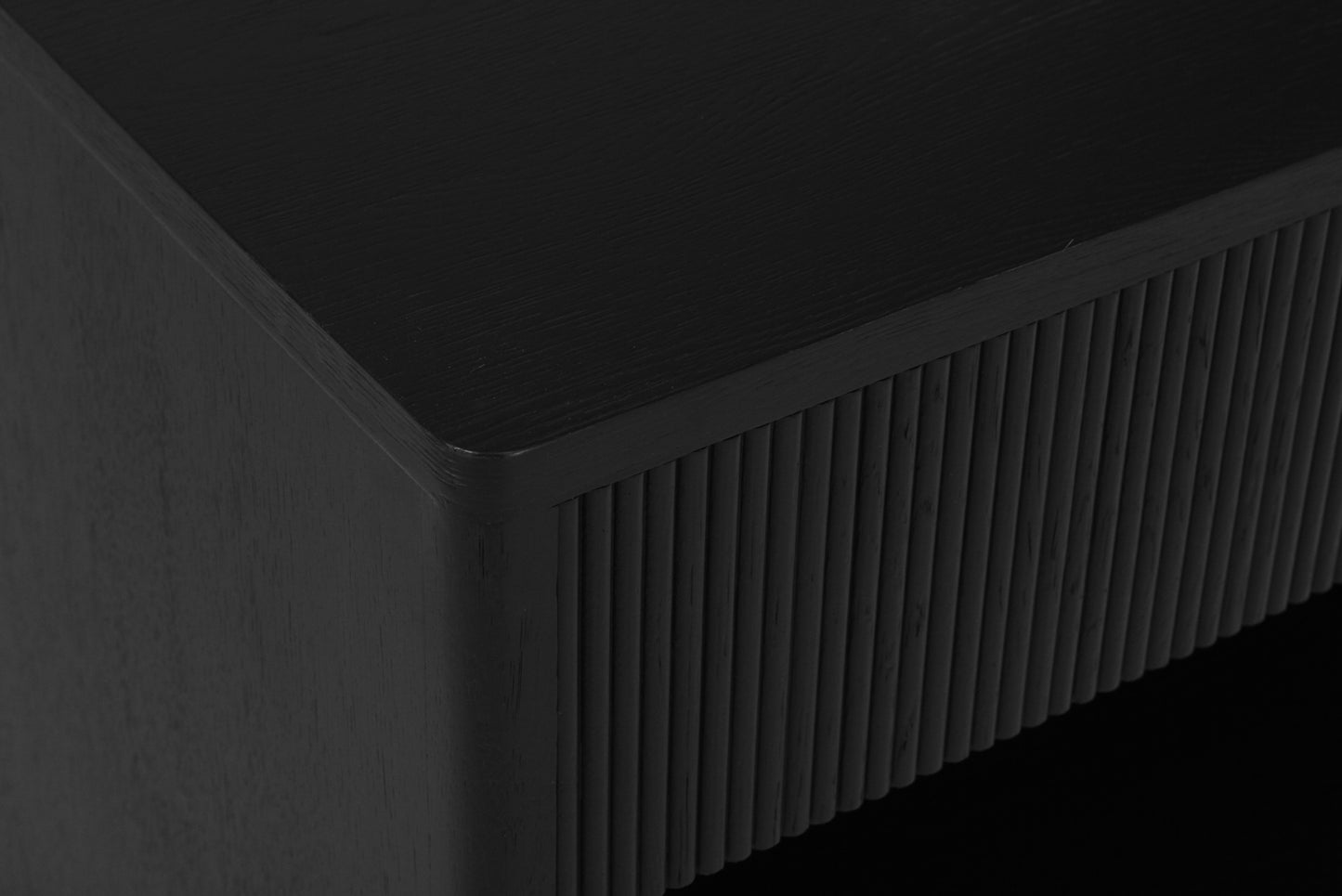 Harlow Bedside Table - Black - SEATONES