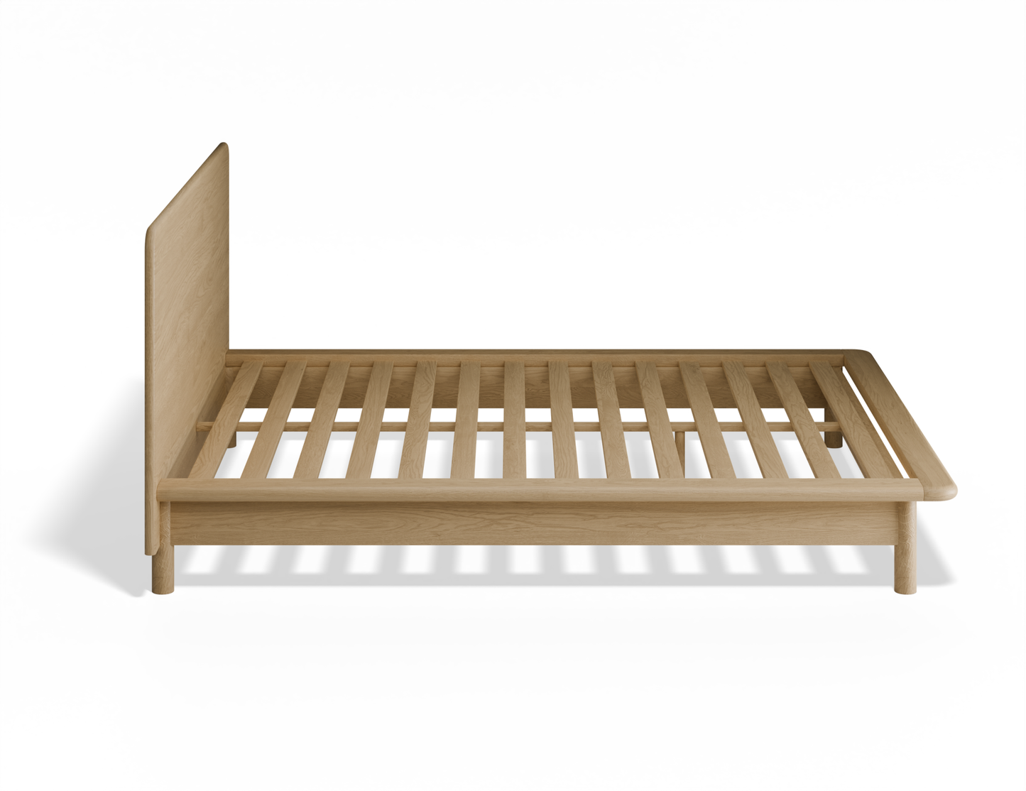 Nordica Solid Oak Bed Frame - SEATONES