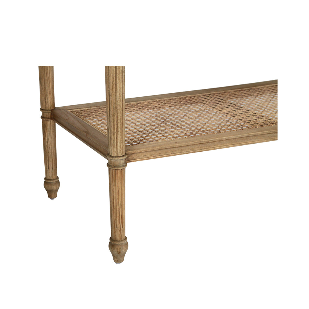 Hamilton Console Table - Weathered Oak - 100cm - SEATONES