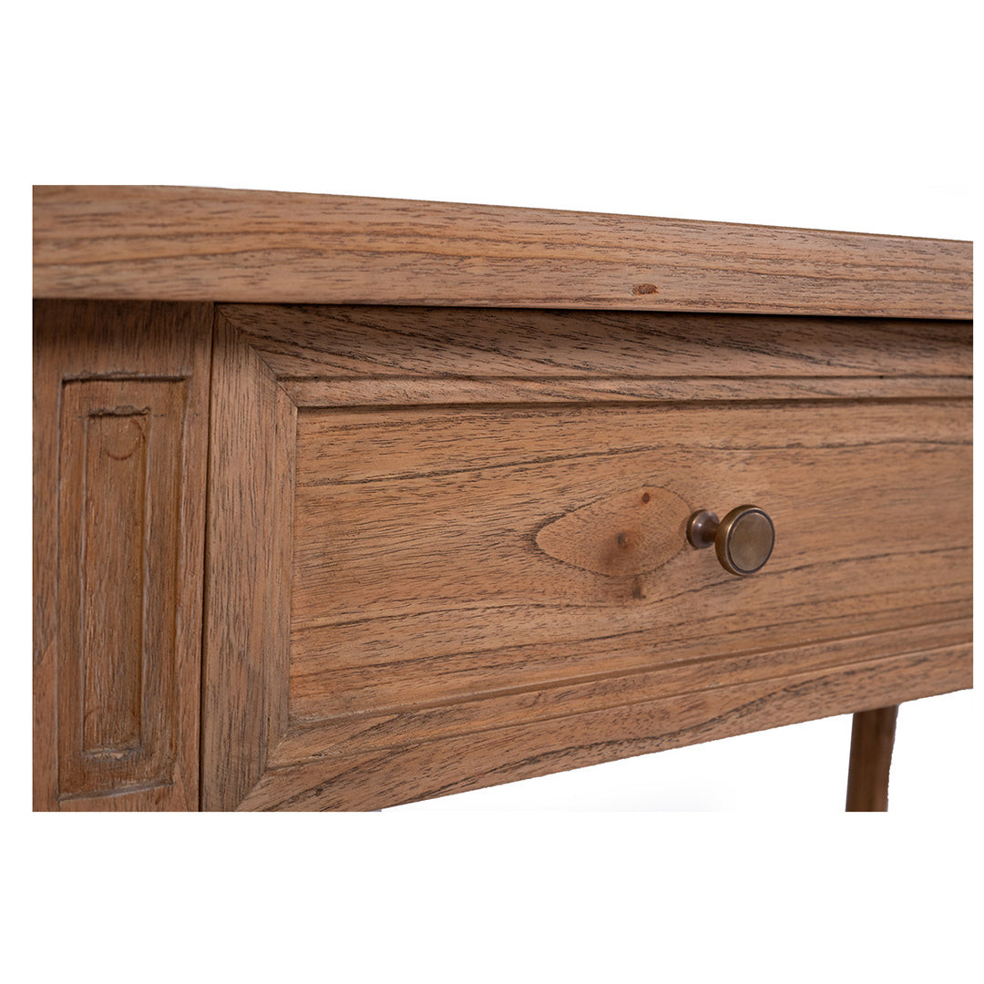 Hamilton Console Table - Weathered Oak - 185cm - SEATONES