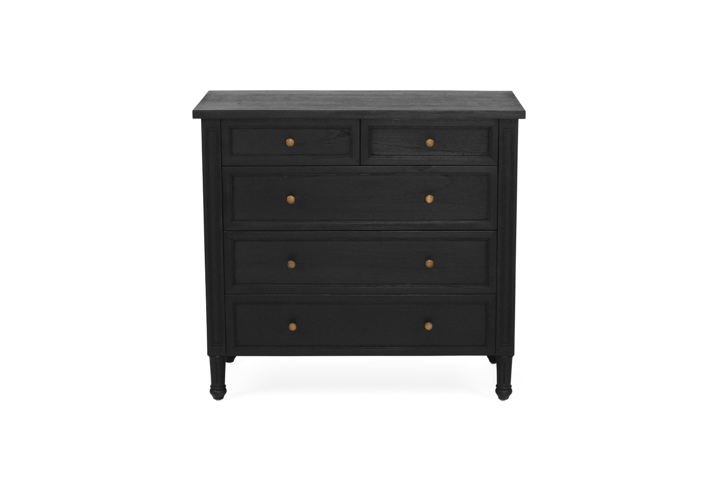 Hamilton Dresser - 5 Drawer - Black - SEATONES