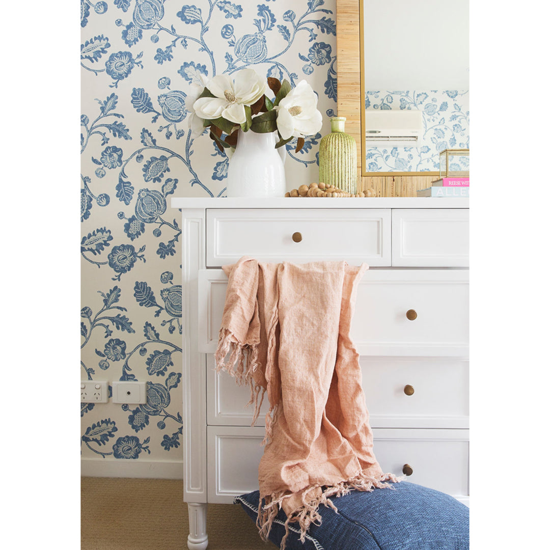 Hamilton Dresser - White with Nine Drawers - SEATONES