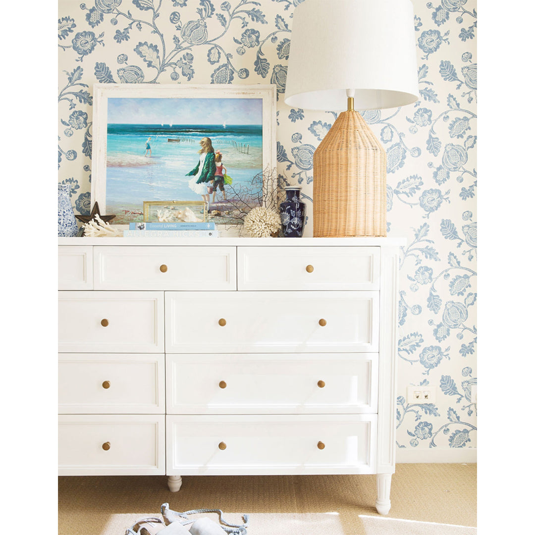 Hamilton Dresser - White with Nine Drawers - SEATONES