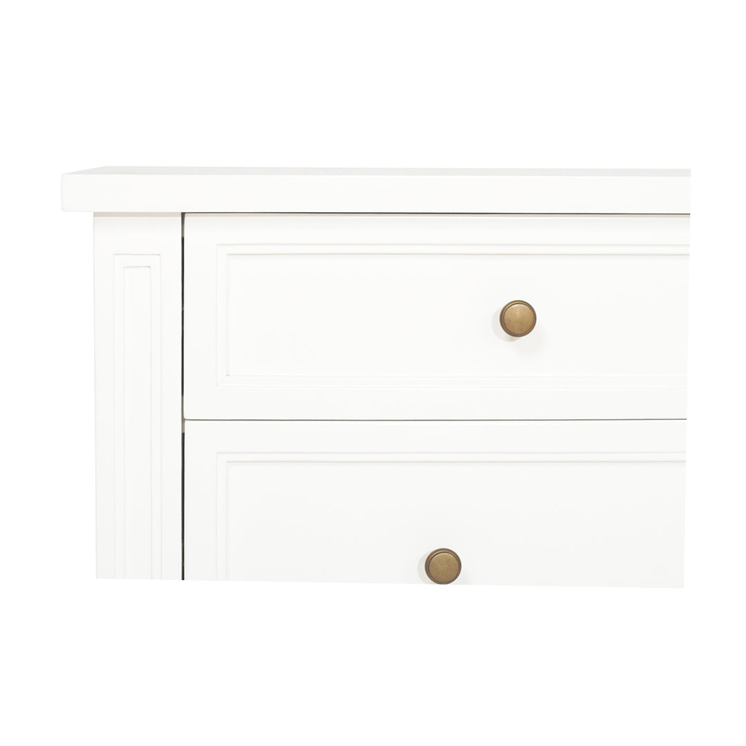 Hamilton Dresser - White with Nine Drawers - SEATONES