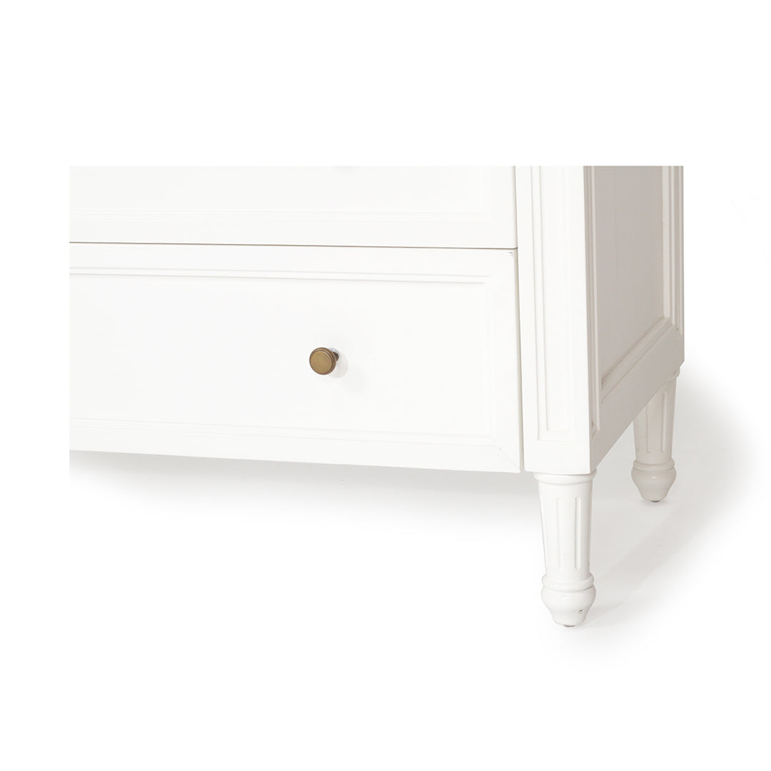 Hamilton Dresser - White with Nine Drawers - SEATONES