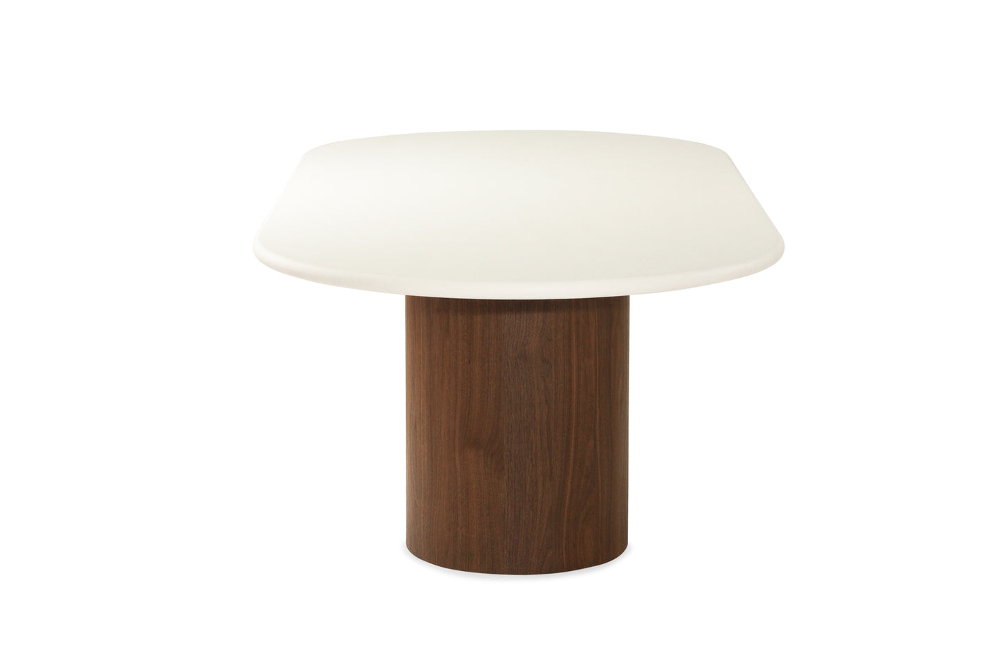 Harlow Oval Dining Table - Walnut Base 240cm - SEATONES