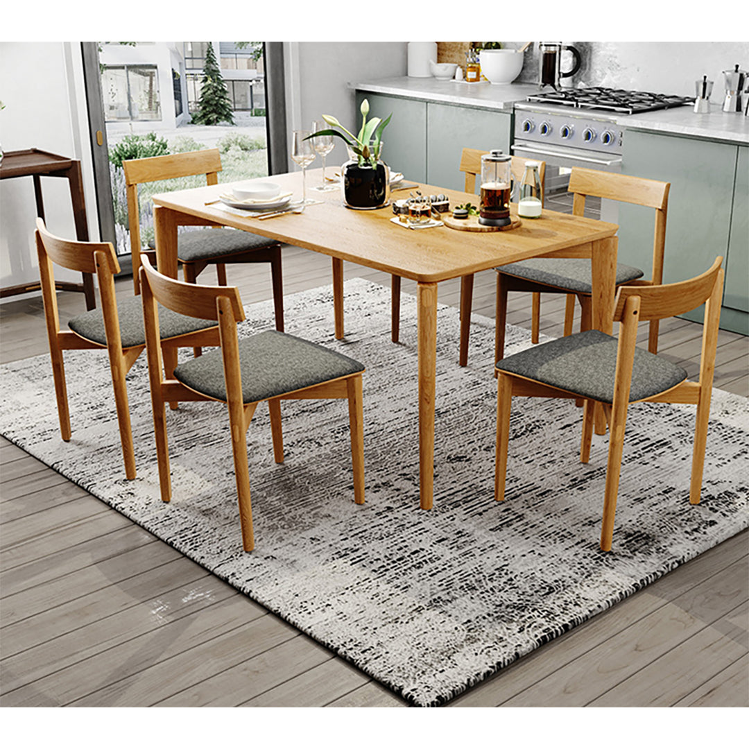 Jude Dining Table - Natural 150cm - SEATONES