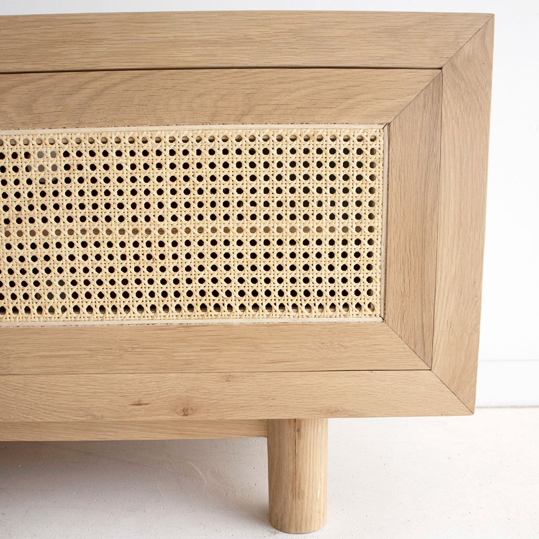 Iluka Two Door Entertainment Unit - Natural