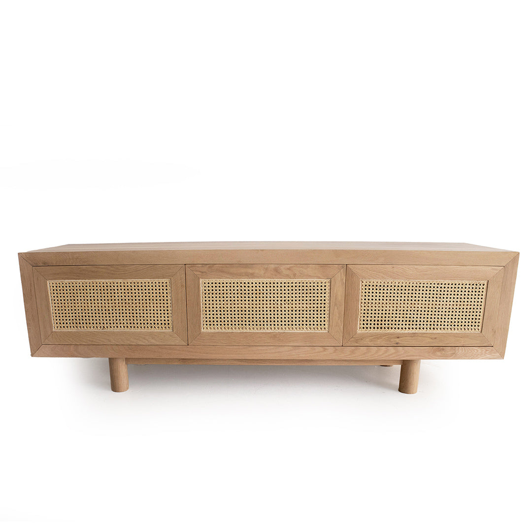 Iluka Three Door Entertainment Unit - Natural