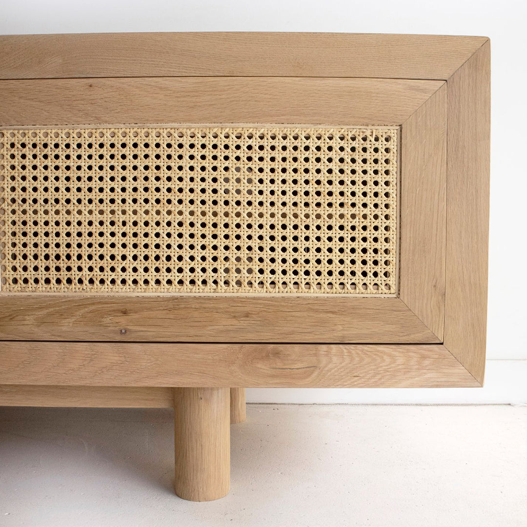 Iluka Three Door Entertainment Unit - Natural