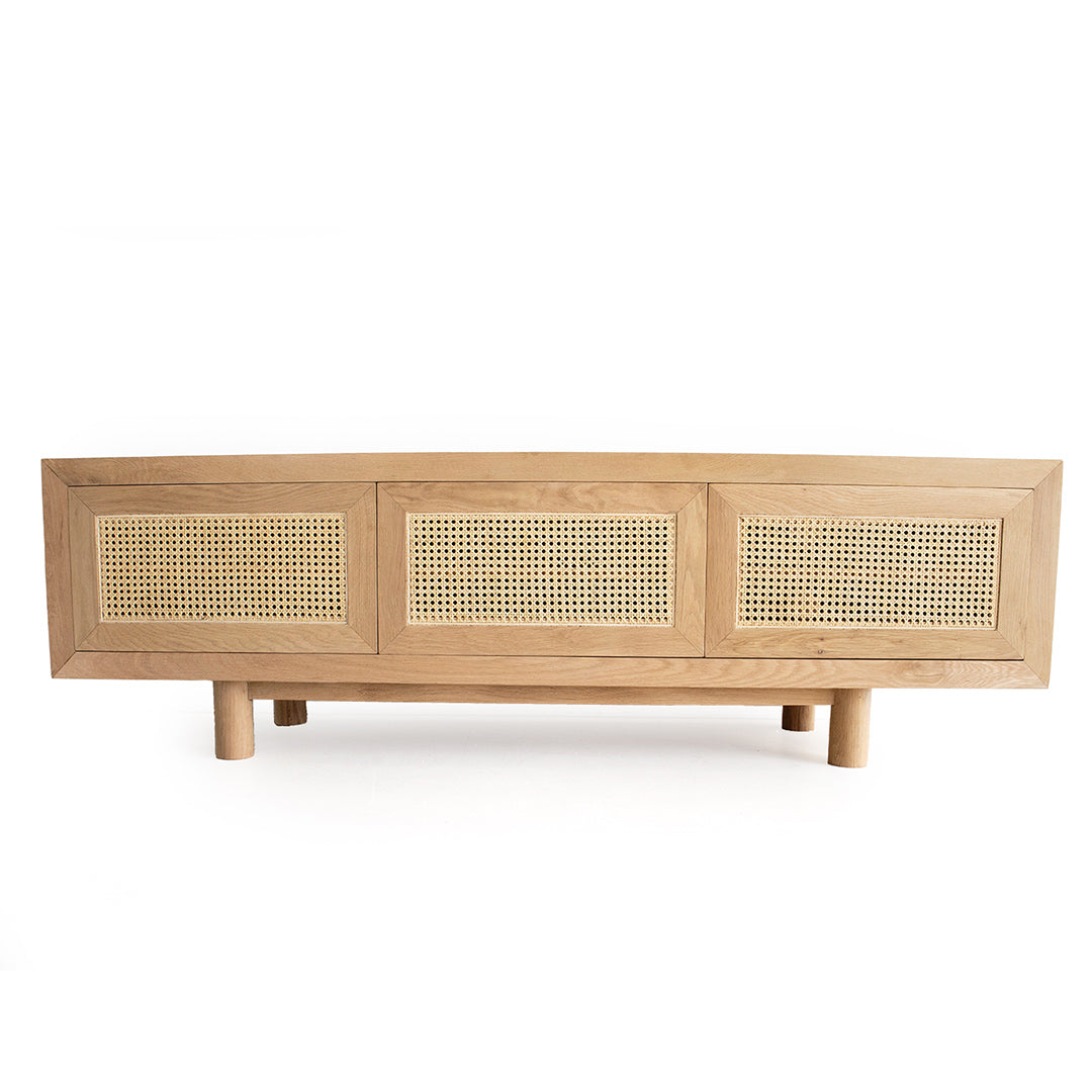 Iluka Three Door Entertainment Unit - Natural