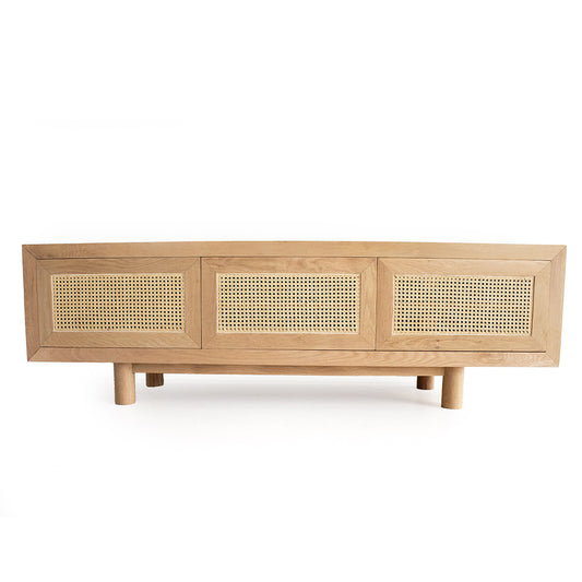 Iluka Three Door Entertainment Unit - Natural