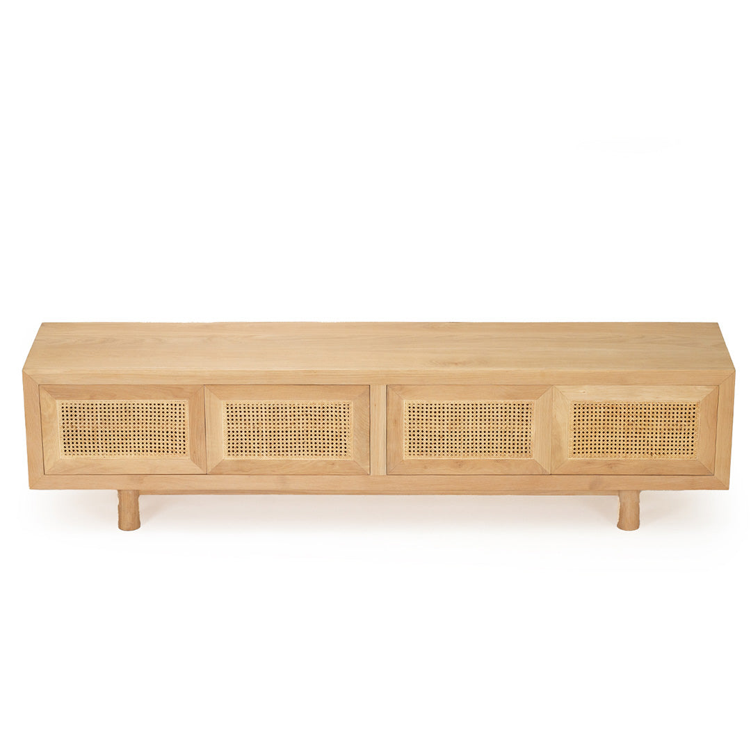 Iluka Four Door Entertainment Unit - Natural