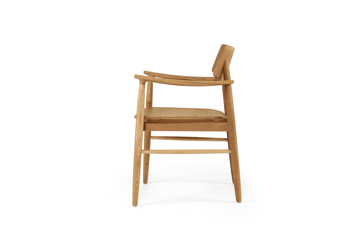 Harlow Armchair - Natural - Timber Seat