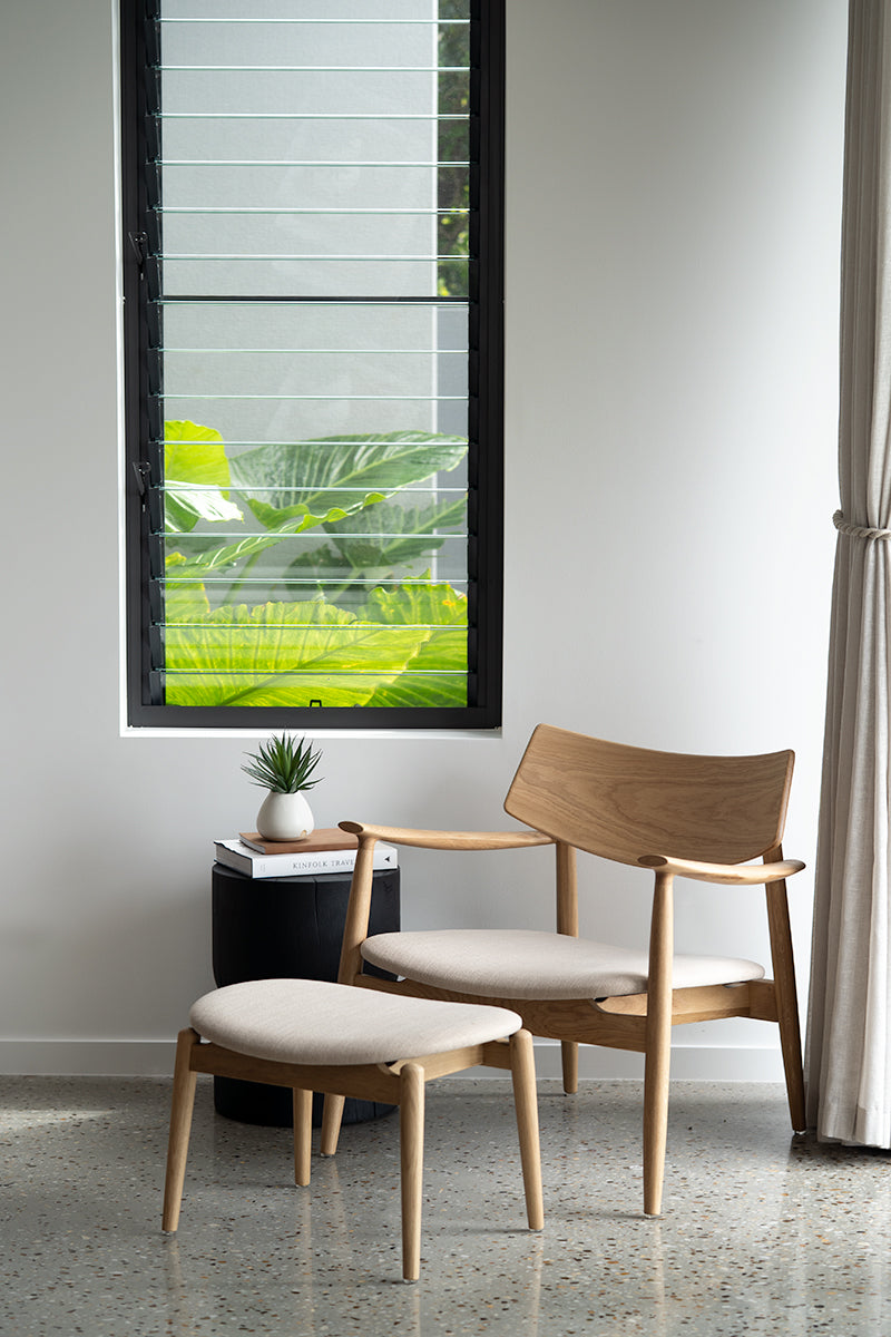 Harlow Foot Stool - Natural