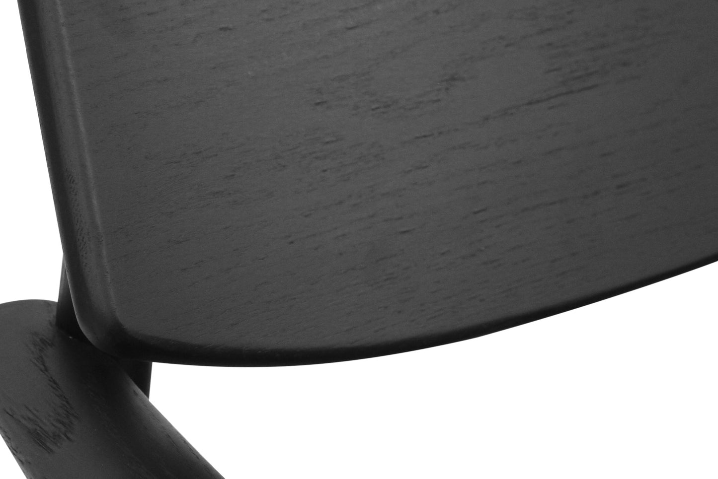 Harlow Occasional Chair - Black - Leather Seat