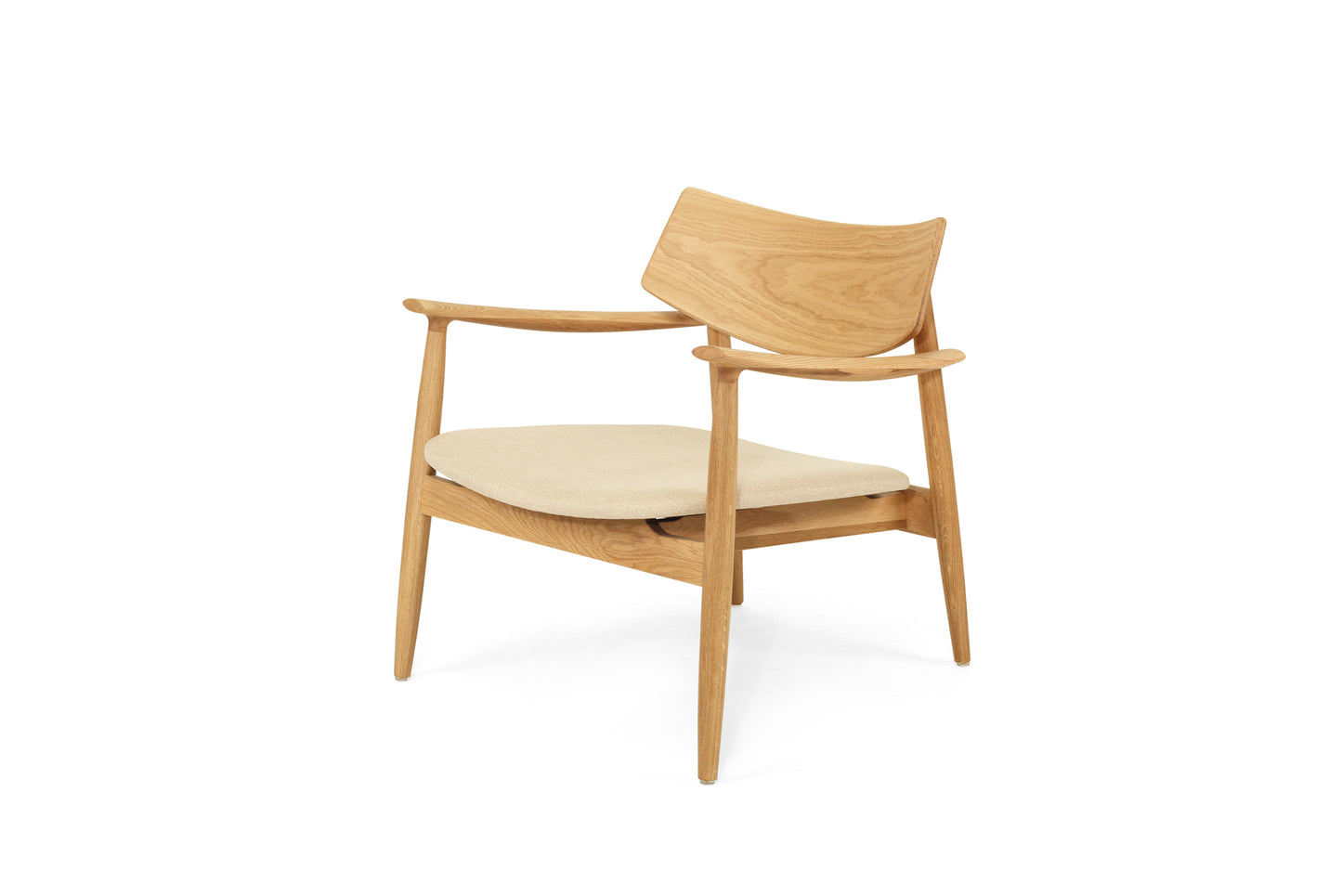 Harlow Occasional Chair - Natural - Linen Seat