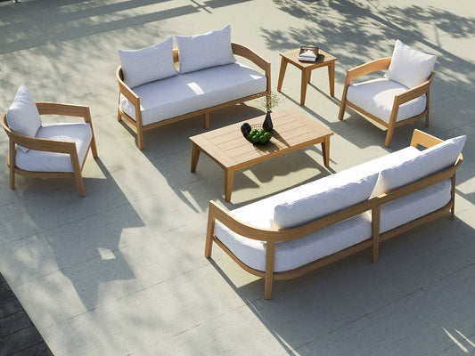 Kingscliff Outdoor Sofa - 2 Seater - Natural