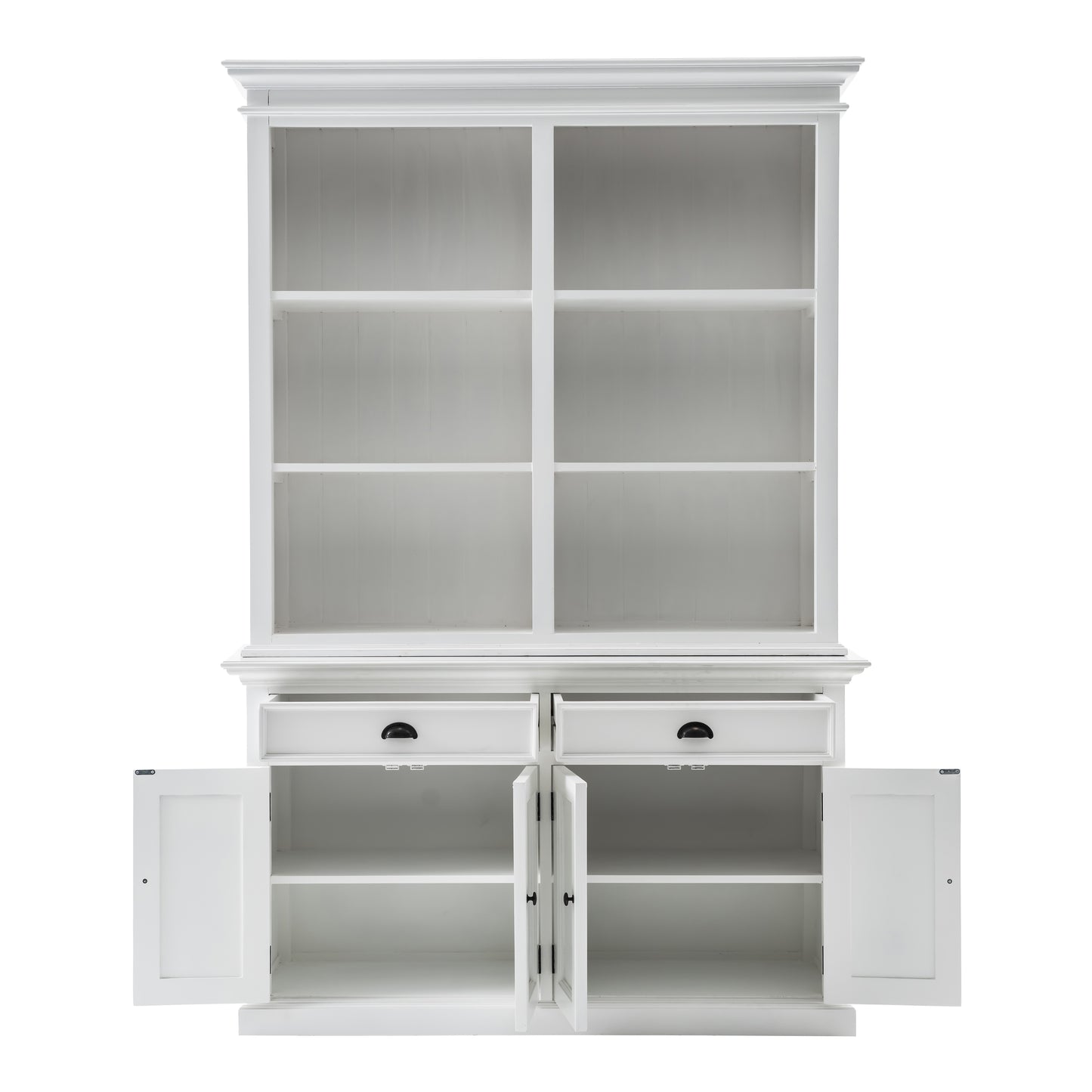Halifax Buffet Hutch Unit with 6 Shelves - SEATONES