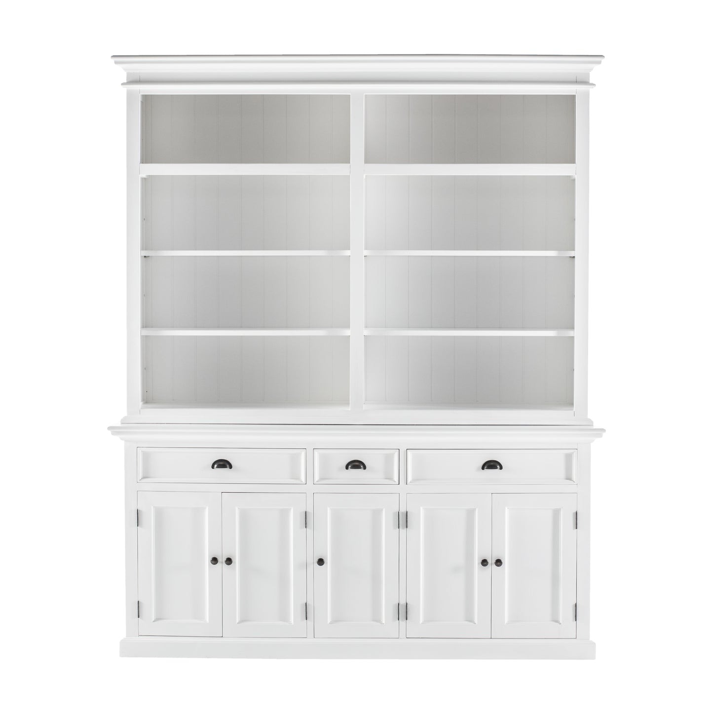 Halifax Hutch Bookcase 5 Doors 3 Drawers - SEATONES