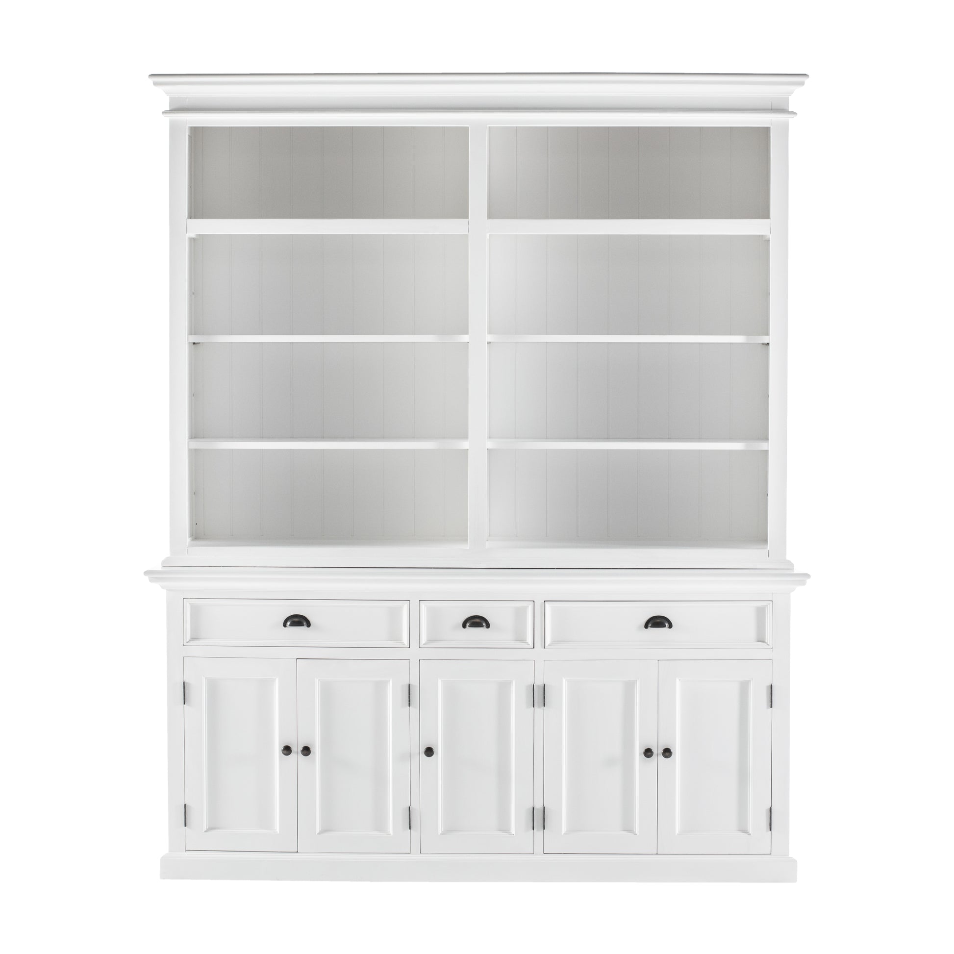 Halifax Hutch Bookcase 5 Doors 3 Drawers - SEATONES