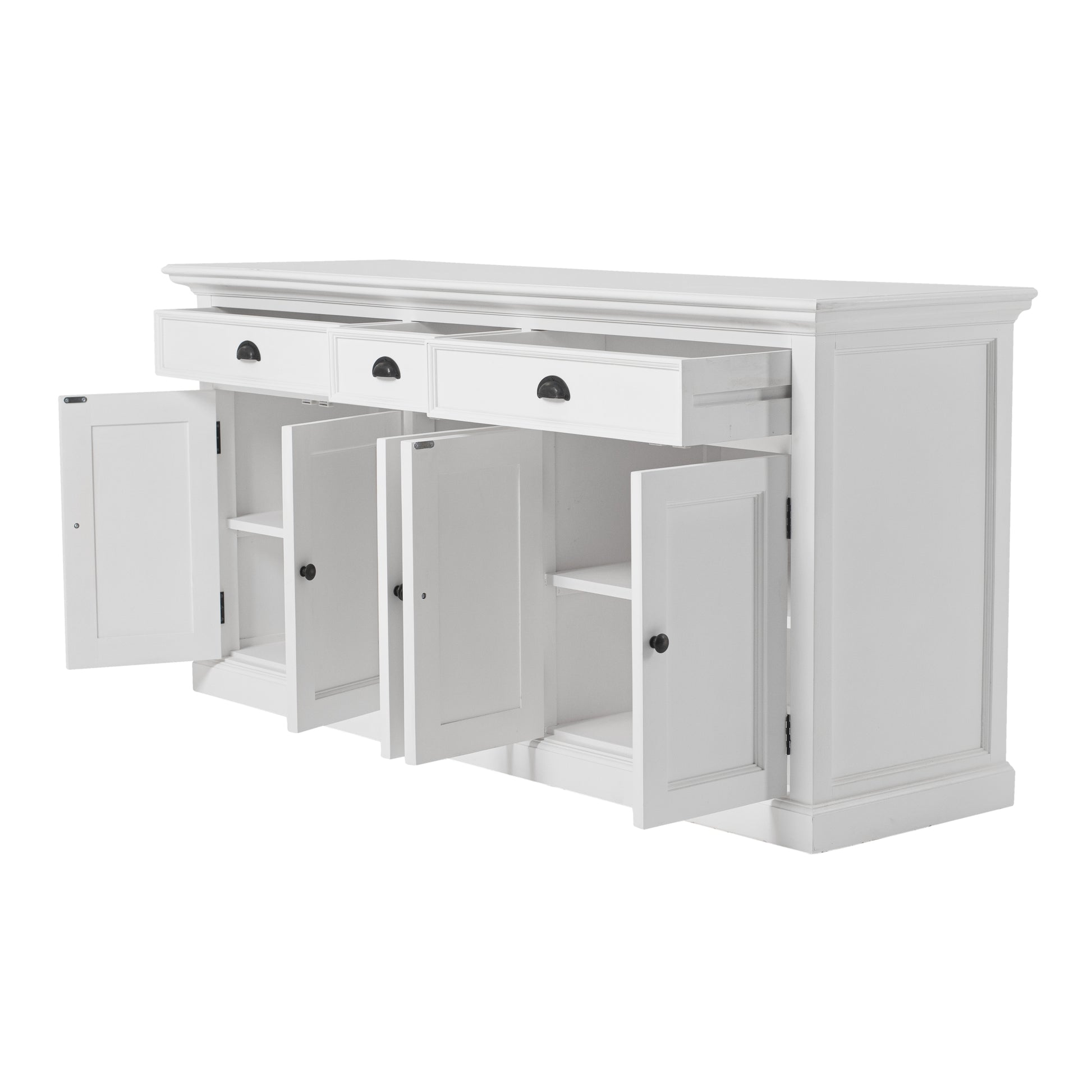 Halifax Hutch Bookcase 5 Doors 3 Drawers - SEATONES