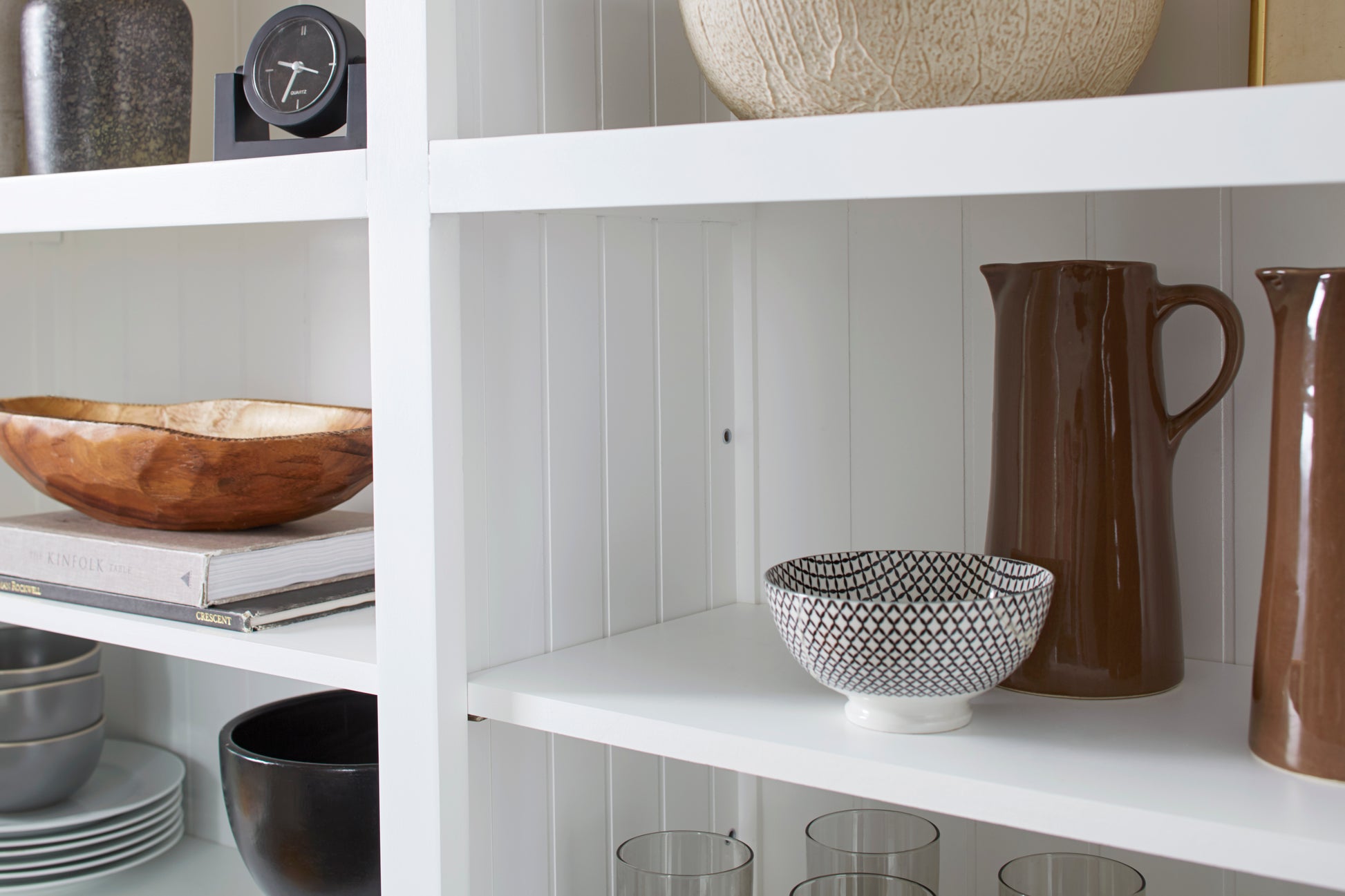 Halifax Hutch Bookcase 5 Doors 3 Drawers - SEATONES