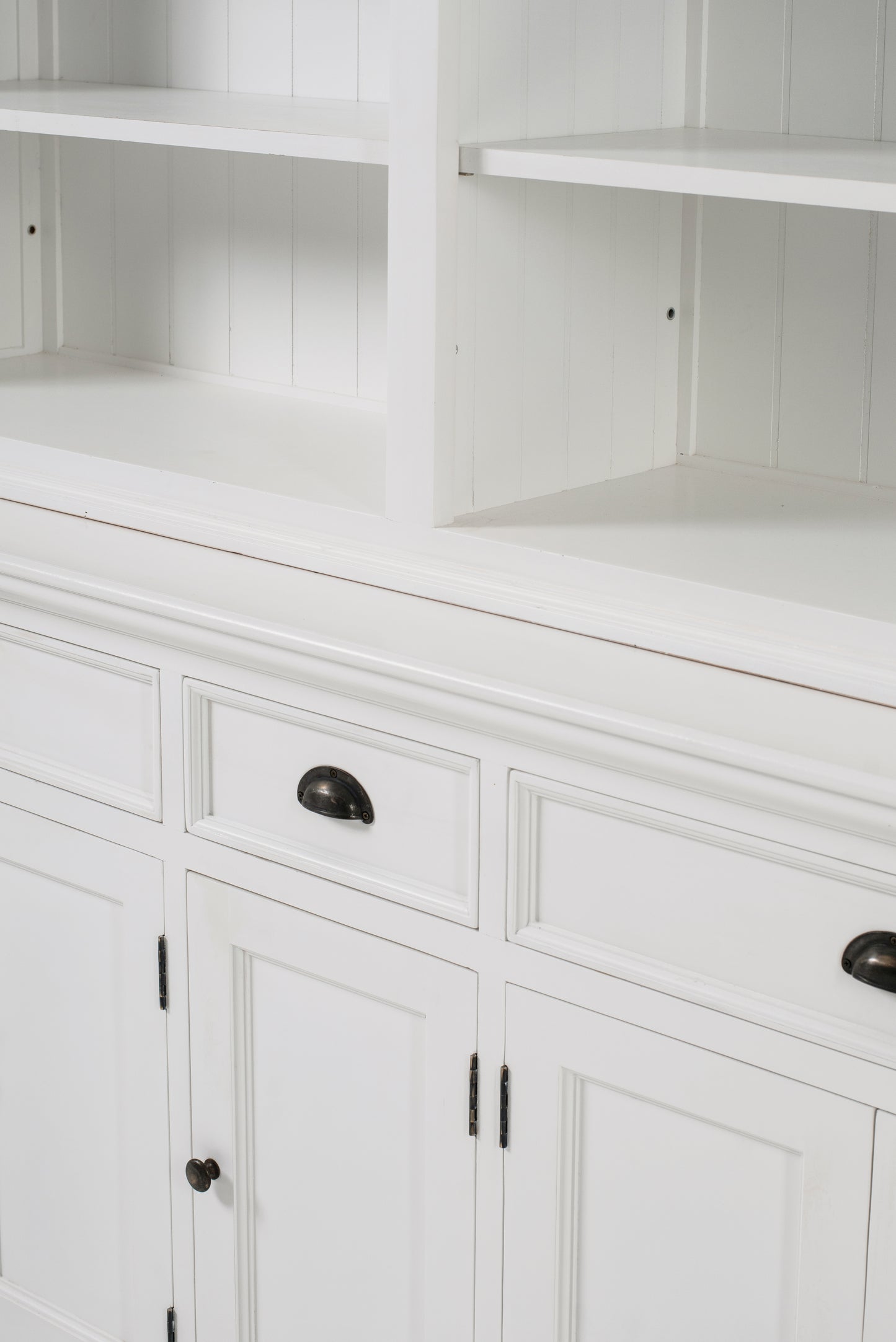 Halifax Hutch Bookcase 5 Doors 3 Drawers - SEATONES