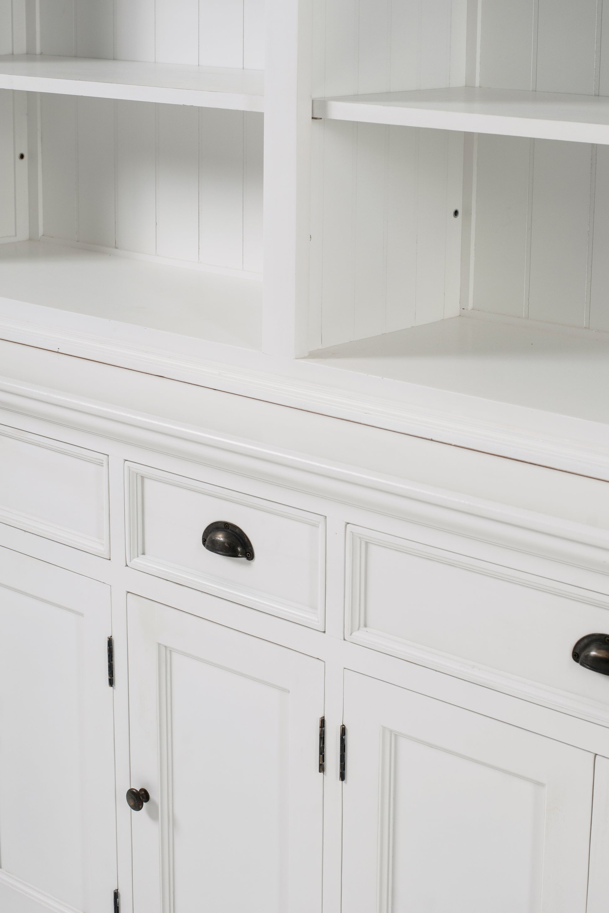 Halifax Hutch Bookcase 5 Doors 3 Drawers - SEATONES