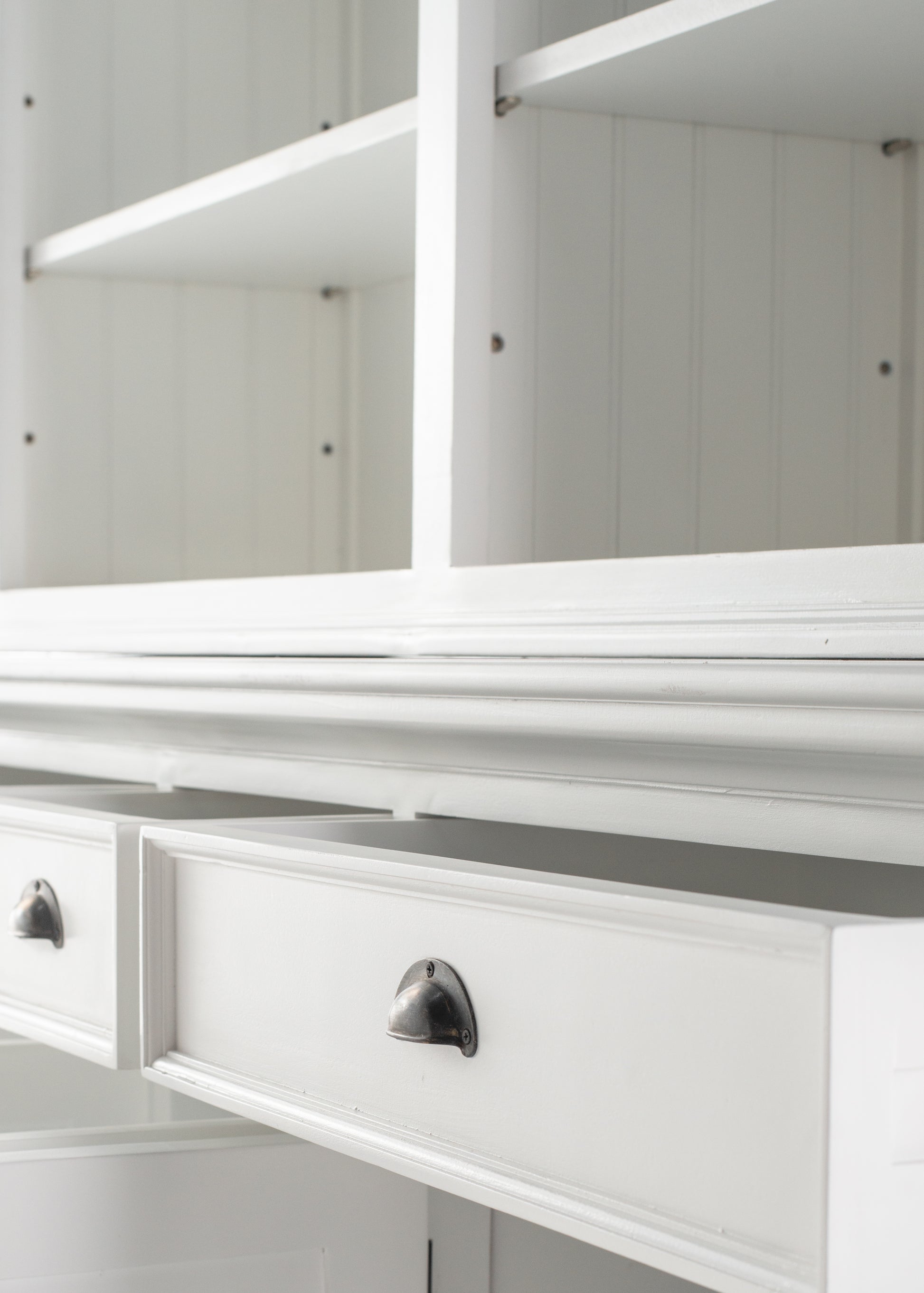 Halifax Hutch Bookcase 5 Doors 3 Drawers - SEATONES