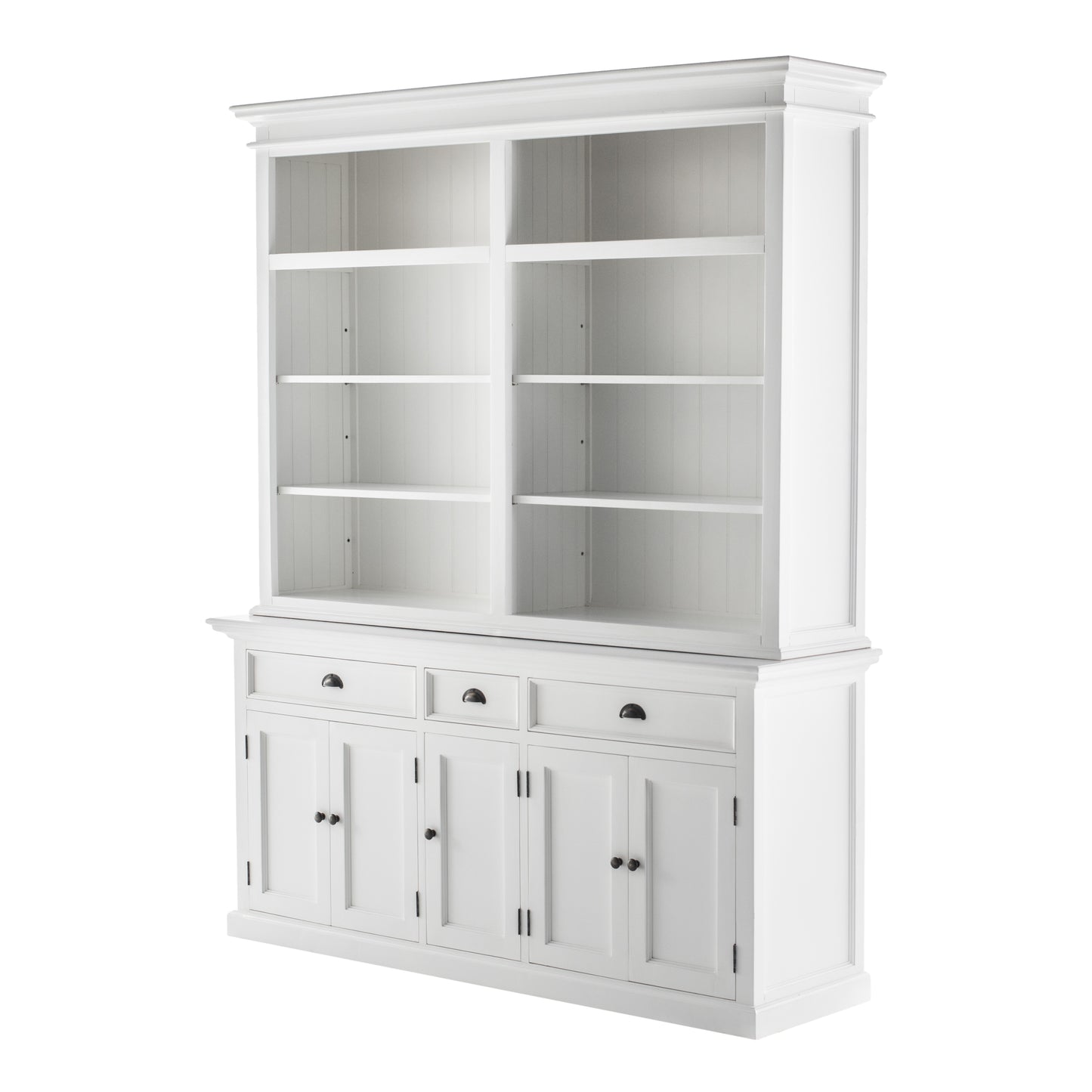 Halifax Hutch Bookcase 5 Doors 3 Drawers - SEATONES