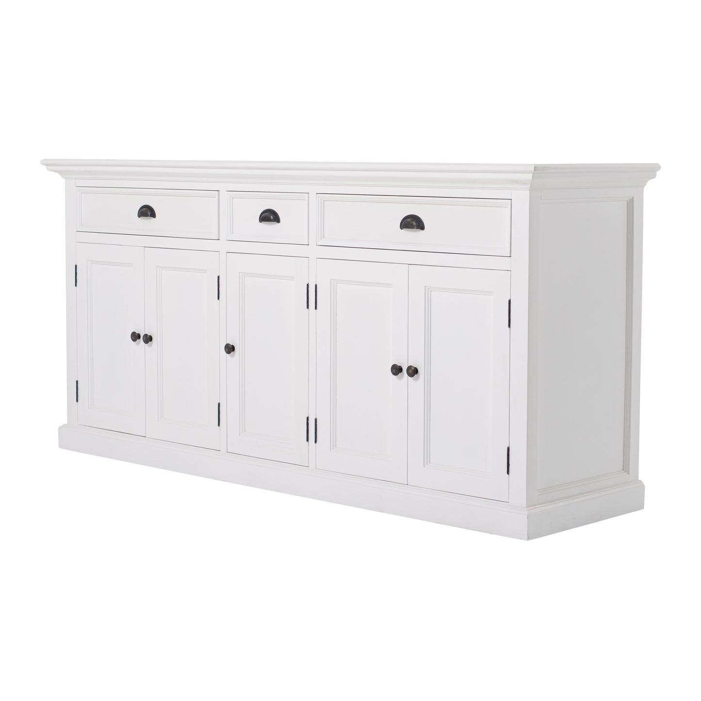 Halifax Kitchen Hutch Cabinet with 5 Doors 3 Drawers - SEATONES