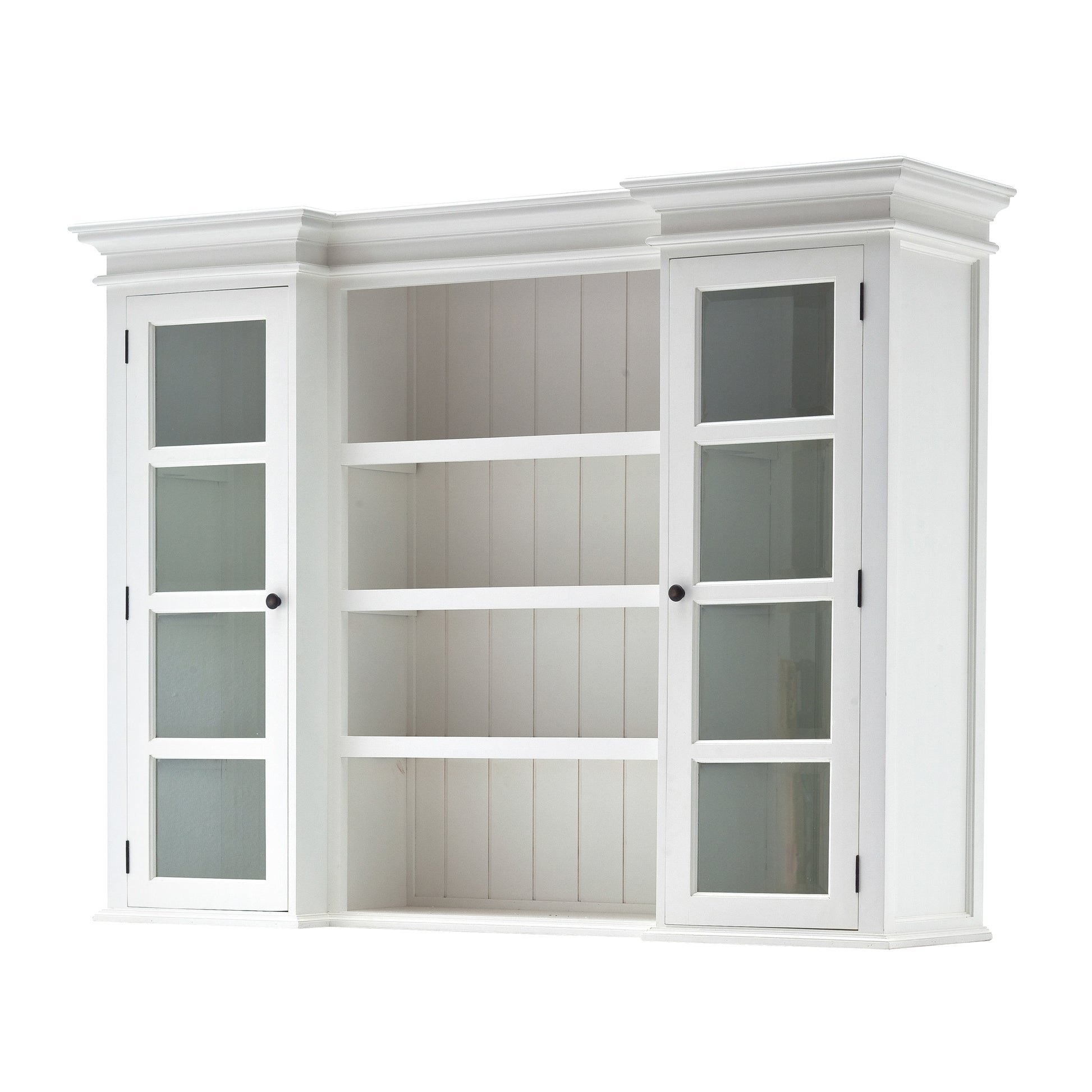Halifax Library Hutch with Basket Set - SEATONES