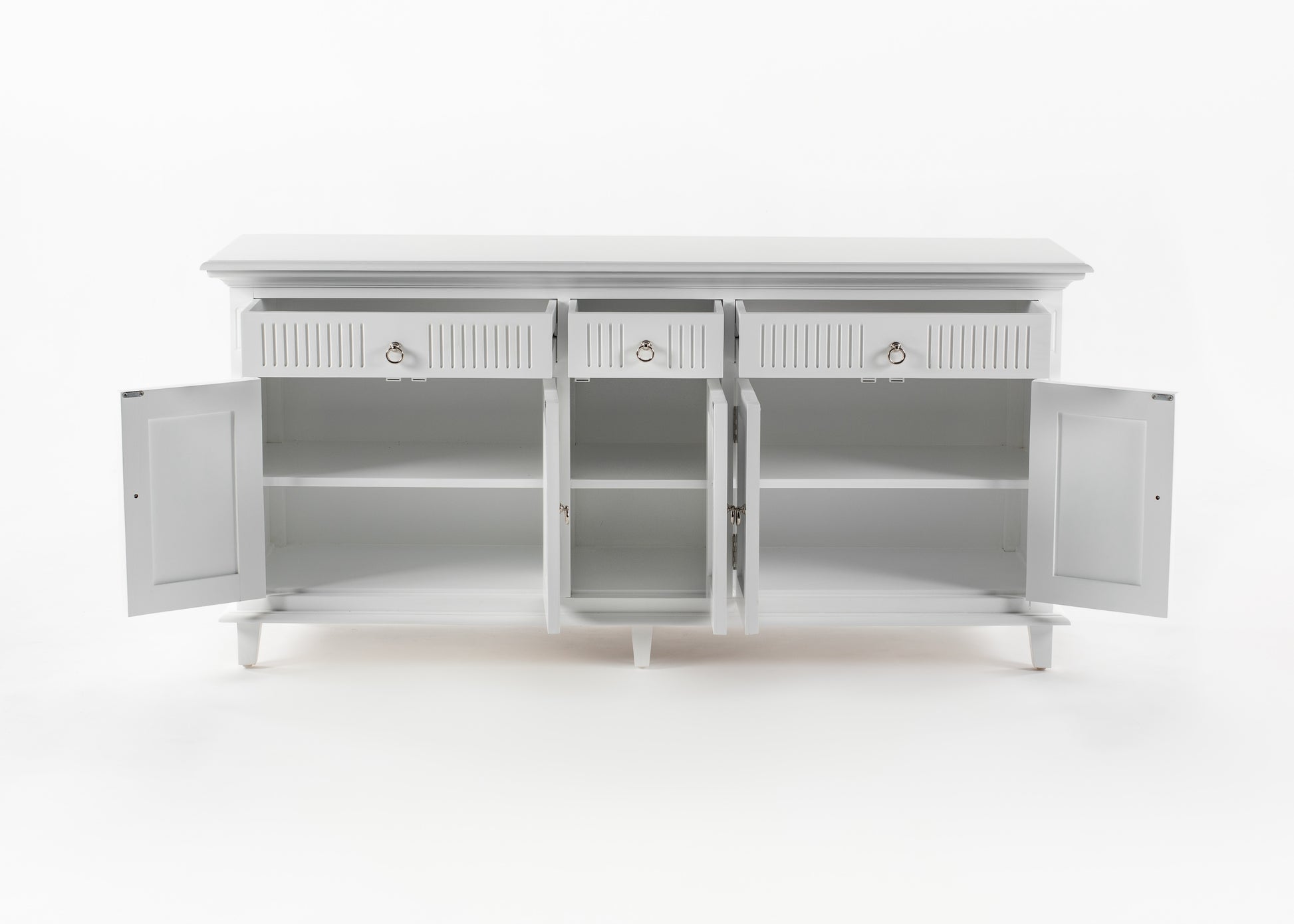 Skansen Kitchen Hutch Cabinet with 5 Doors 3 Drawers - SEATONES