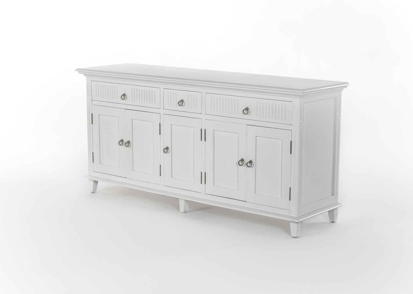 Skansen Kitchen Hutch Cabinet with 5 Doors 3 Drawers - SEATONES