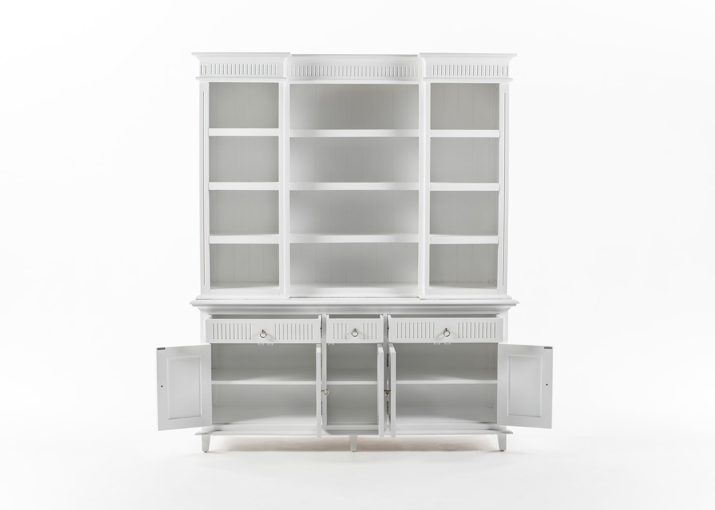 Skansen Kitchen Hutch Cabinet with 5 Doors 3 Drawers - SEATONES