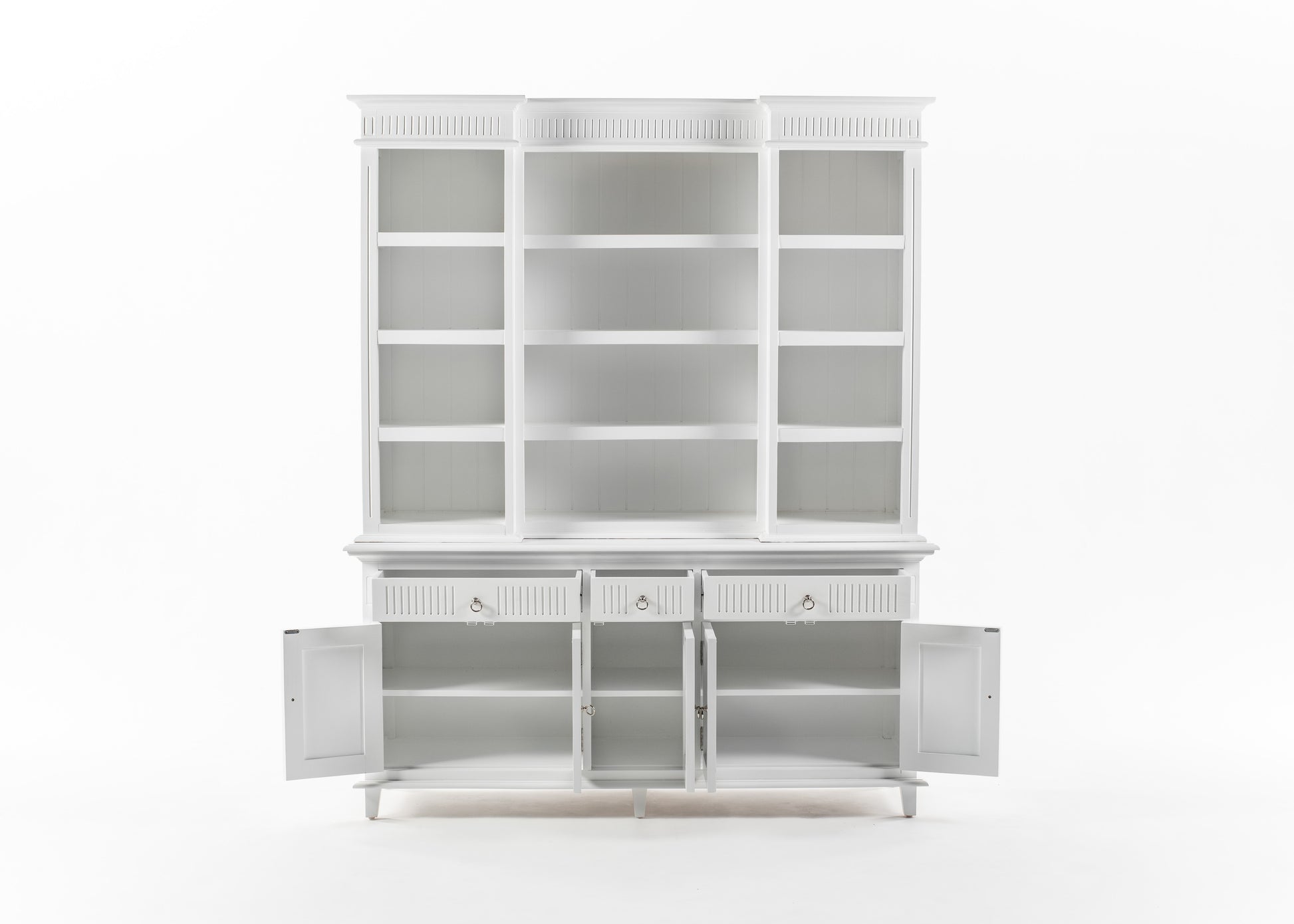 Skansen Kitchen Hutch Cabinet with 5 Doors 3 Drawers - SEATONES