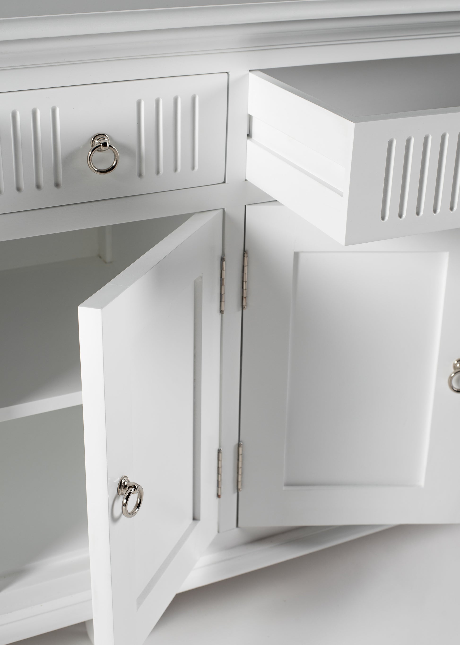 Skansen Kitchen Hutch Cabinet with 5 Doors 3 Drawers - SEATONES