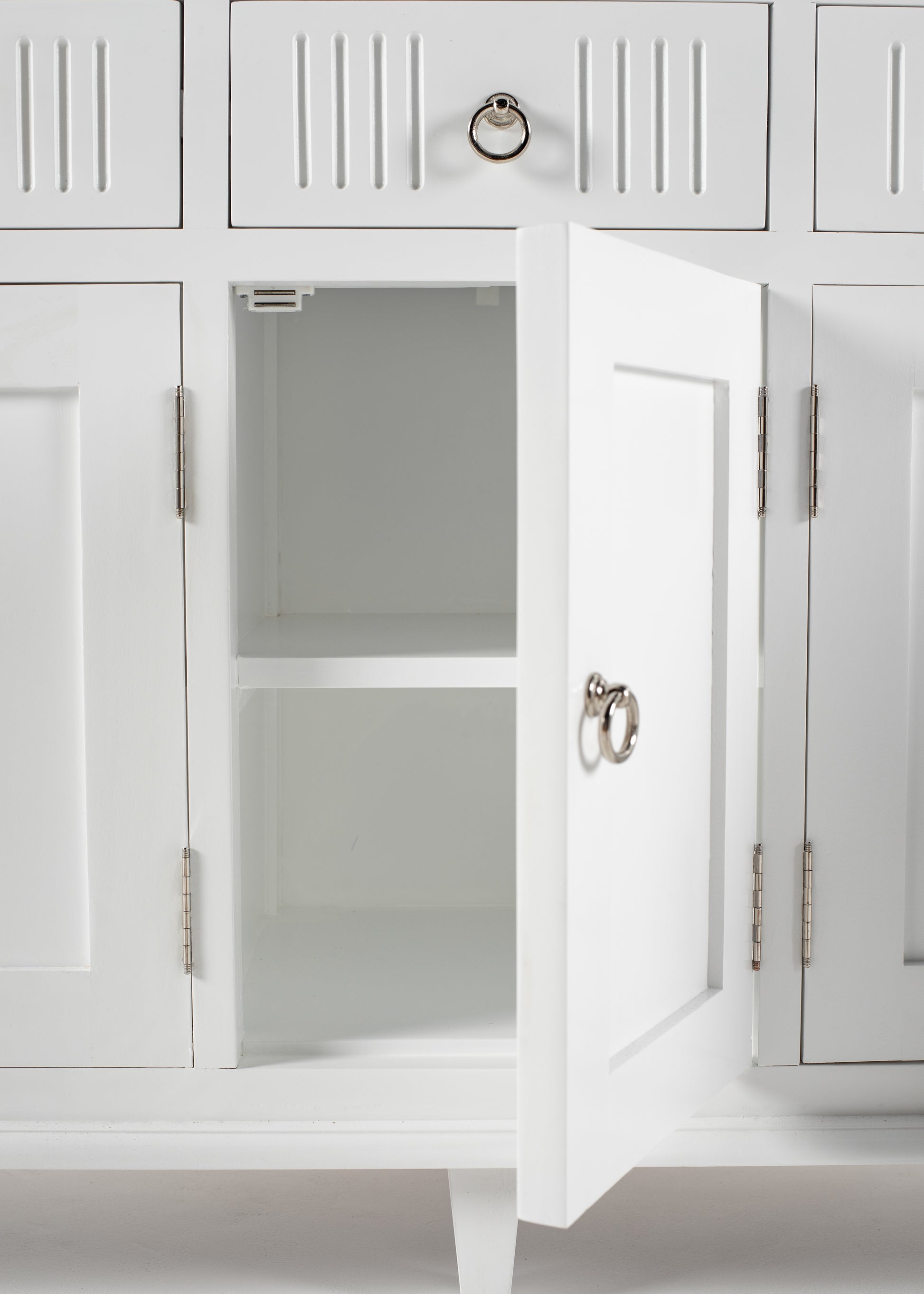 Skansen Kitchen Hutch Cabinet with 5 Doors 3 Drawers - SEATONES