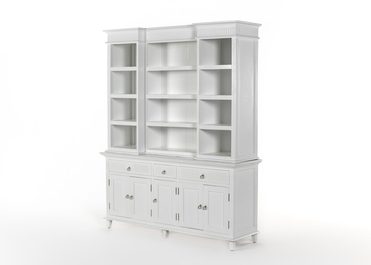Skansen Kitchen Hutch Cabinet with 5 Doors 3 Drawers - SEATONES