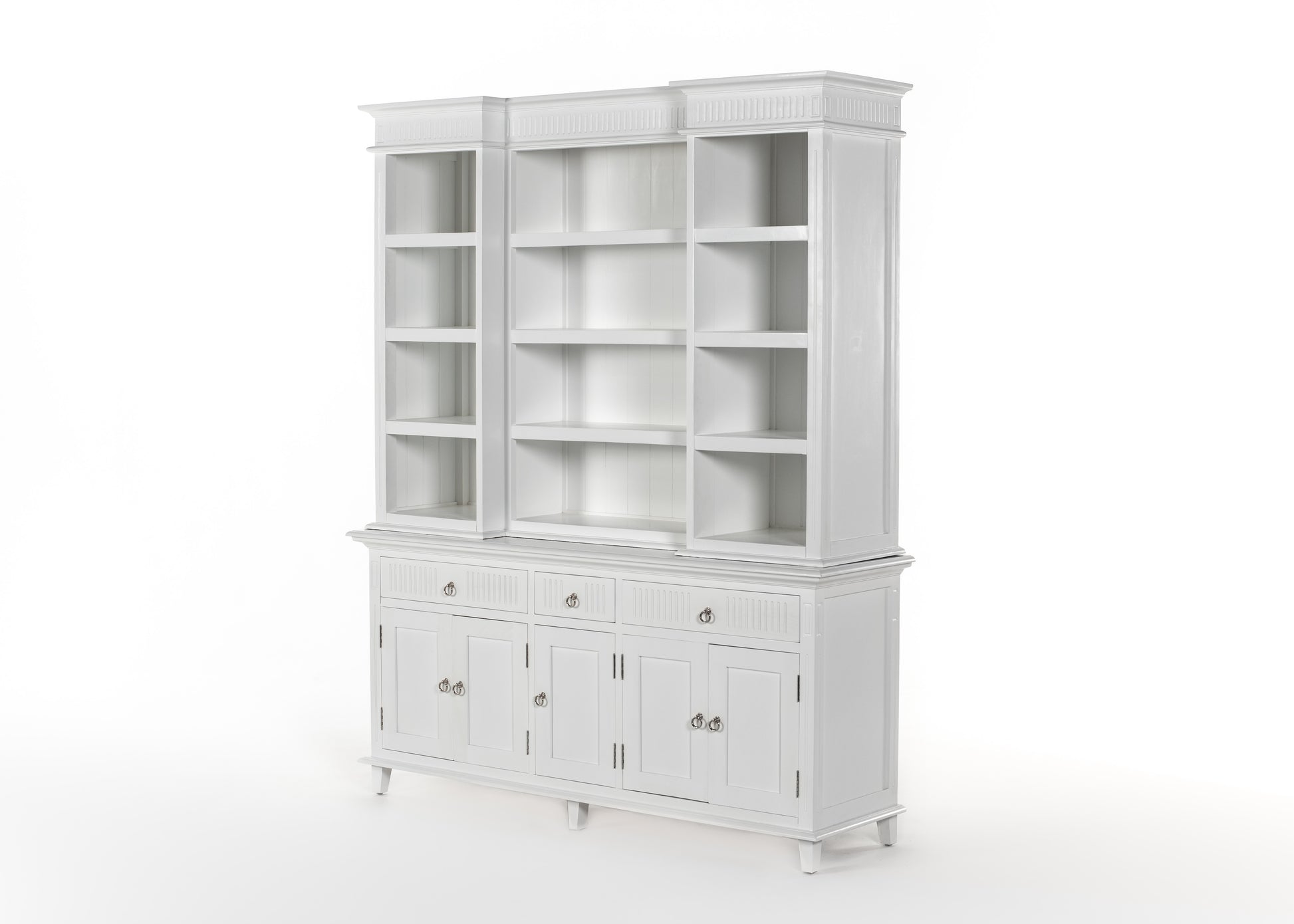 Skansen Kitchen Hutch Cabinet with 5 Doors 3 Drawers - SEATONES