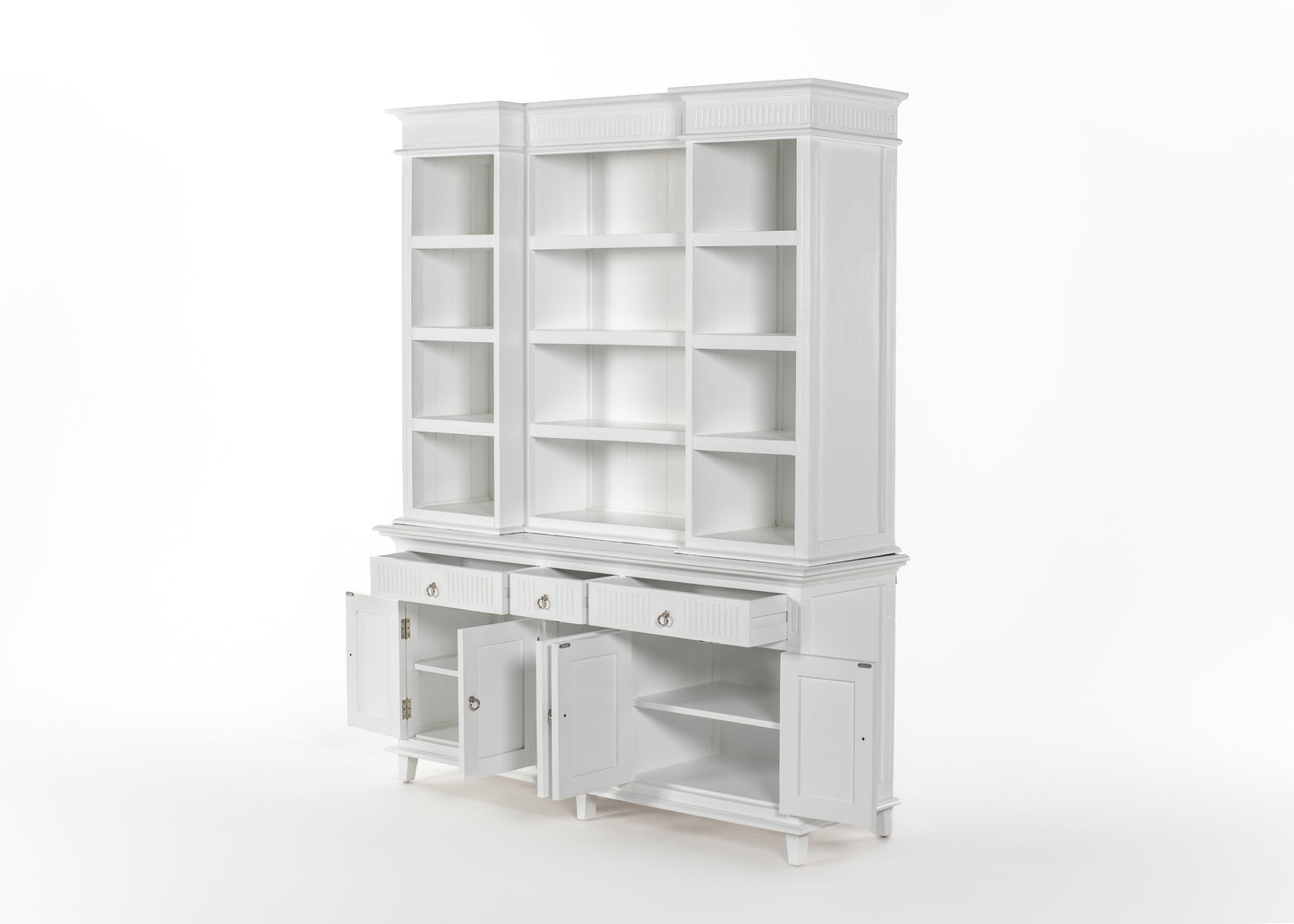 Skansen Kitchen Hutch Cabinet with 5 Doors 3 Drawers - SEATONES