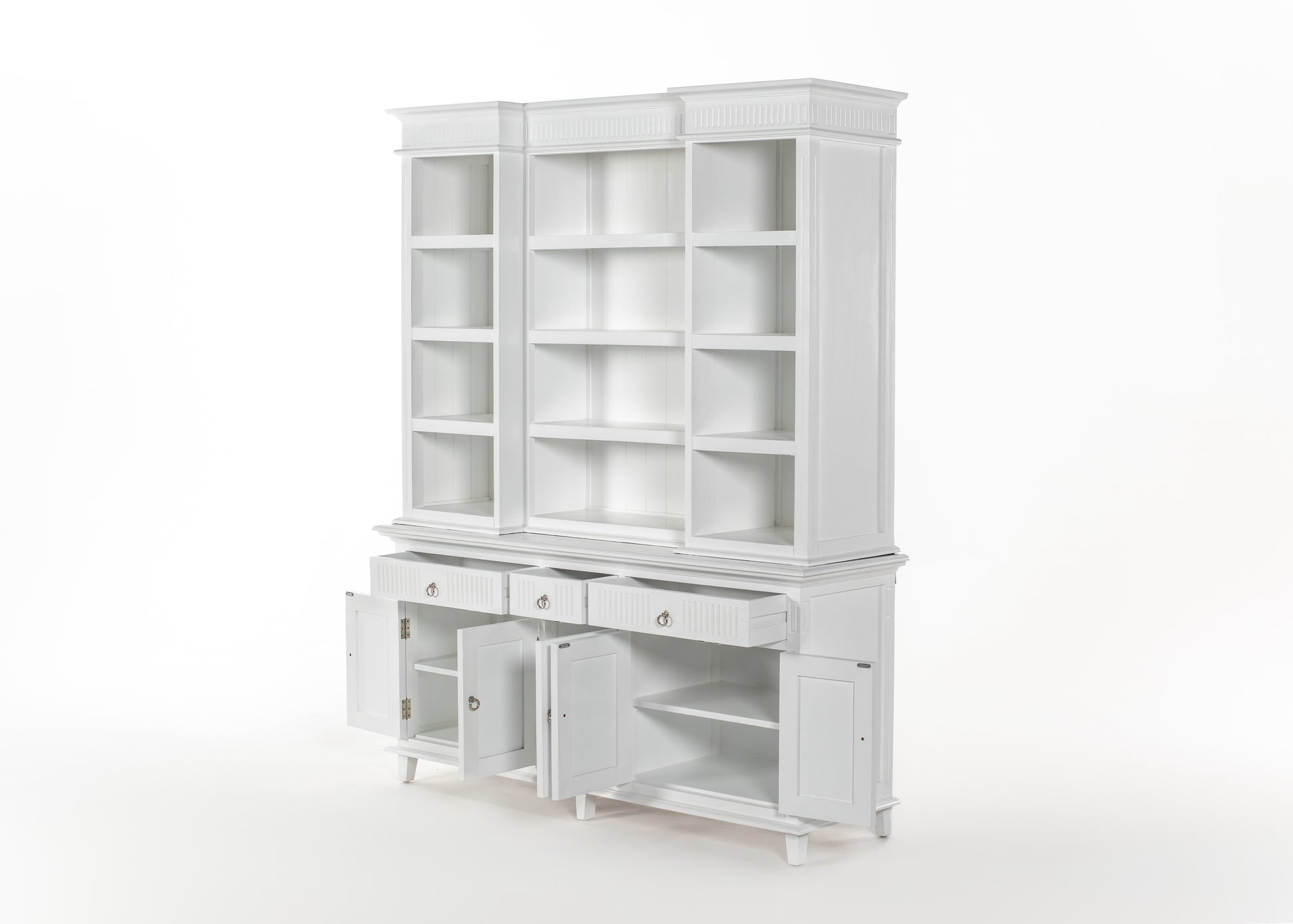 Skansen Kitchen Hutch Cabinet with 5 Doors 3 Drawers - SEATONES