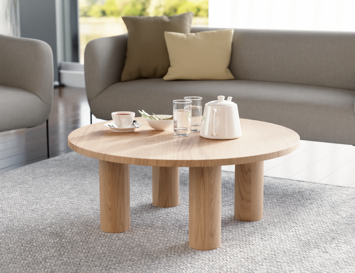 Orbix Round Coffee Table - SEATONES