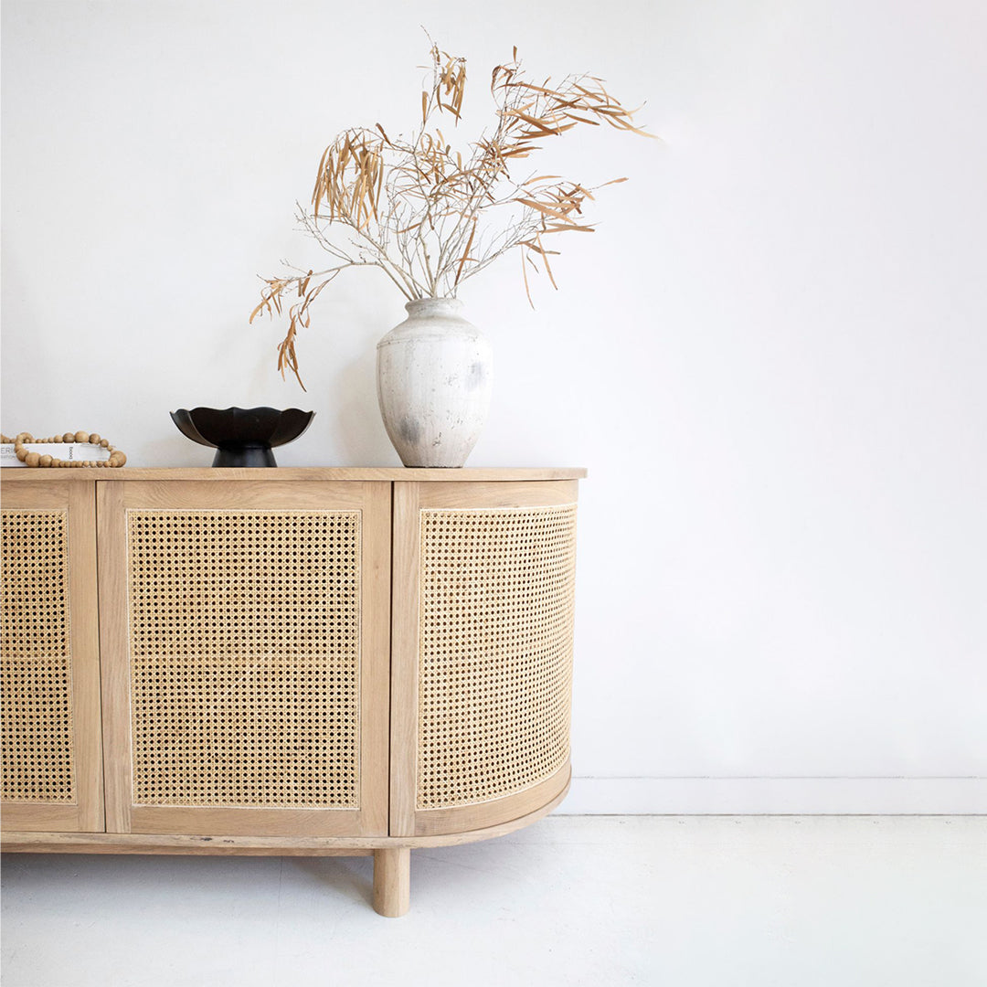 Iluka Sideboard - 4 Door - Round End