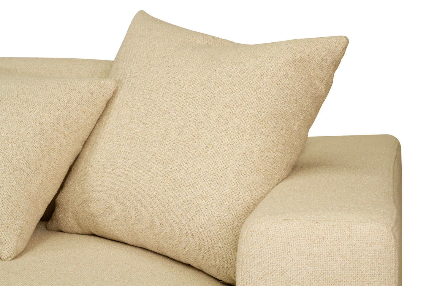 Ziggie Sofa - Performance Boucle Oatmeal - SEATONES