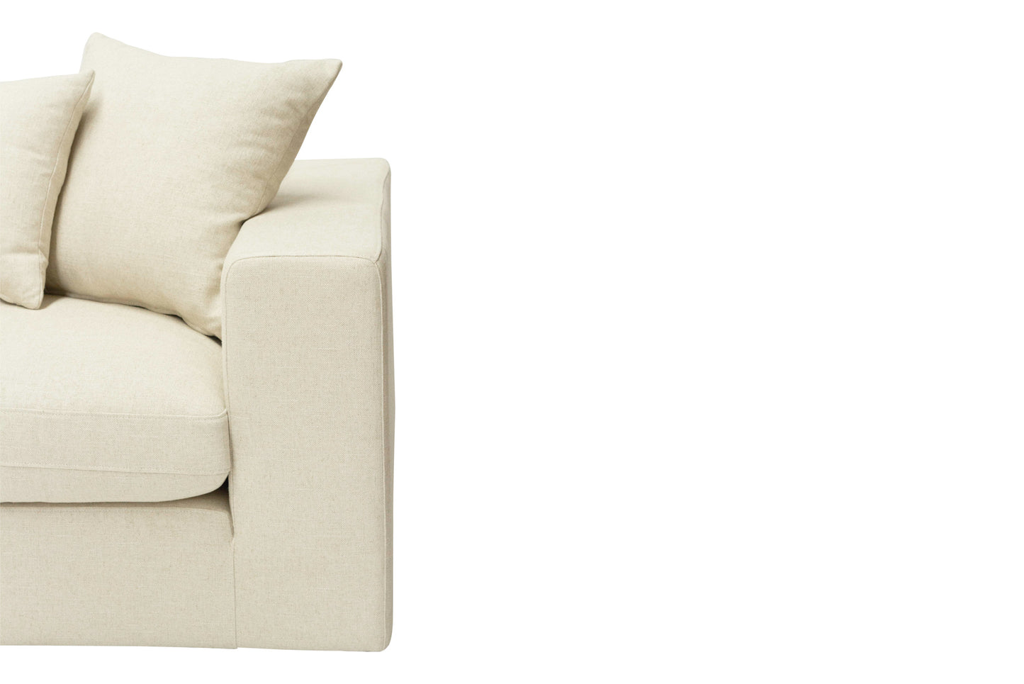 Ziggie Sofa - Linen Blend - SEATONES