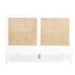 Hamilton Cane Bed - White - King - No End - SEATONES