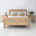 Hamilton Cane Bed - Weathered Oak - King - SEATONES