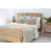 Hamilton Cane Bed - Weathered Oak - Queen - SEATONES